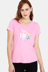 Rosaline Meadows Knit Cotton Top (Pack of 2) - Green Pink — thumbnail 2
